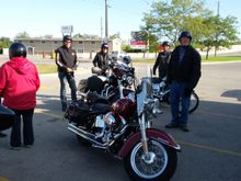 Met the group at the local Tim Hortons