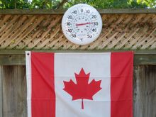 Outside the man cave at 11:30 am.