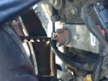 under the fender