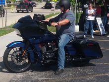 George tried a Road Glide out also.