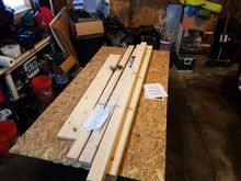 Tidy little pile of lumber, see the scoot in the background.
