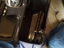 the 8" sub and the 6x9 in the lid