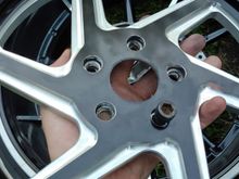 Wear on pulley: post shear.