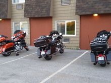 Day 3 - At the motel in Bangor Maine.