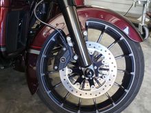 This is mine for my CVO, they match the exact pattern that your stock fender has.