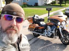 Rode to my buddy's shop, in Wisconsin. 