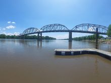 Crossed the Illinois River a few times. This is Henry.