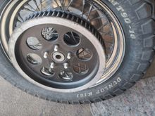 WOW look what was hidding under that chrome Pully cover ! That Pully is mint 