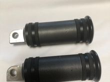 Black diamond footpegs