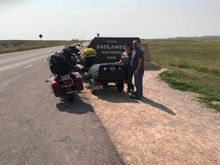 Sturgis via the bad lands