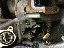 Offending part center frame w/two prong plug