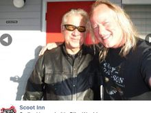 Howard and Mike owner of the Scoot Inn