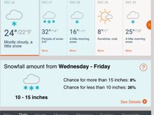 Snow predicted to begin in about 90 minutes. 