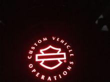 CVO Logo on dash