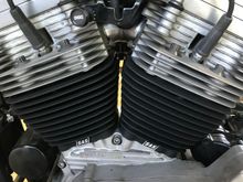 S&S sidewinder 1200 kit I installed. Less weight in the bike after cutting the whole rear end off, and this thing really rips. It’s a lot of fun.