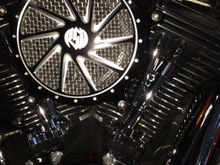 Roland sands (contrast cut? Unsure of the actual name?) in excellent condition, no scuds scratches or marks. %100 completel, with washable K&N filter. Came off my 2012 streetglide after 5k Miles. Think it fits 09-16, but not %100 on fitment. $225 plus shipping, PAyPal excepted, or check, will ship after Chk clears. U can txt if u need more pics or info FIVE7FOUR249ZERO99FOUR thanks chris