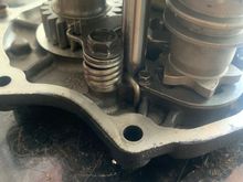 This is the bolt with spring. I made sure this time to tighten it down and she worked great 