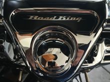 I had same thoughts. 2016 rk's came with a scripted nameplate vs blank. Purchased from Harley. Looks better!