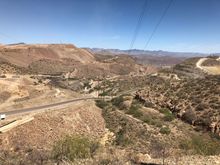 Looking back towards Morenci.