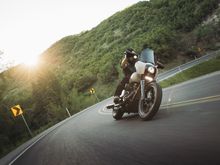 Just out for a leisurely evening cruise through one of the numerous local canyons.  