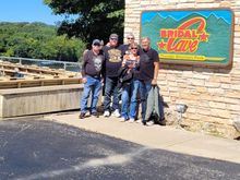 The riding gang minus Suzie taking the photo.