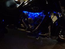 Seems the intake blocked a lot of the light oh well