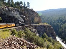 Durango to Silverton Train - We enjoyed the ride.