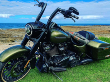 If I had a Road King it would have 2inch burleigh bars without question! I think they look so good on a King! 