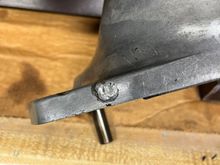 Welded hole number two. 
What gives?