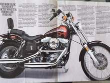 Hers a sales Brochure from 1985 introducing  the 1986 FXWG, I will be using this as a "Map" for my journey !