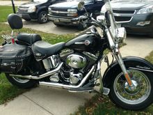 Day 1 - Brought my New 2002 Heritage home...