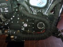Pipes are wrapped without taking of the exhaust system. I'm lazy. Job went OK nevertheless.