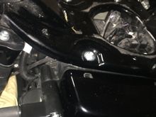 Didn't have to pull the fuse box cover but the connector sticking up is the rear o2 connector.