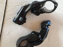 Black Adjustable peg mounts $100 shipped