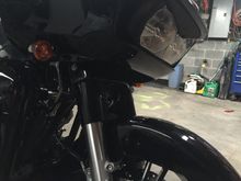 Vinyl wrapped cowbells and fairing skirt