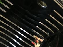 Two more o rings for the top of the pushrod covers under the bottom of each head.