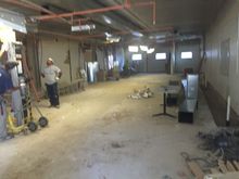 Small remodel section of clinic