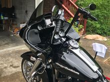 New Cee Bailey's 15" windshield - from behind