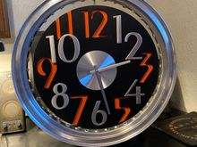 Ironhead Rim Clock. 77 XLH rim, clock face & works.