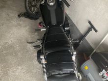 Like the Nightster, relatively narrow with narrow tank