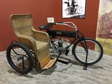 Early Curtiss sidehack rig