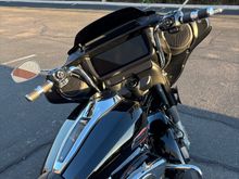 A week later with Tallboy bars and heated grips.