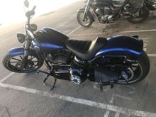 Just just to show how well the seat flows with the lines of the bike