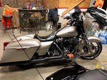Forgot pic of the neat seat on bike.