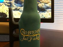 This is the collest beer cozy Ive ever had.

Got it at the St Pete boat show.

