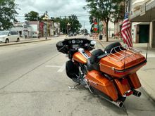 Lunch in Darlington Wisconsin.