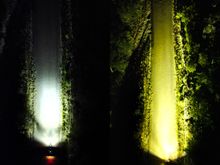Low beam
Stock on the left LP6 on the right