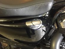Stock chrome dipstick /bezel