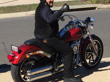 first ride and only 10 klms on my ride