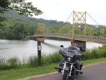 Enjoyed watching a beer truck go over and watching the bridge sink beneath it..
